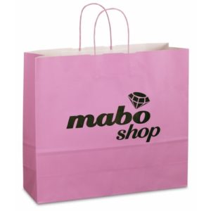 Χάρτινες οικολογικές τσάντες με φόντο