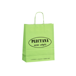Χάρτινες οικολογικές τσάντες με φόντο