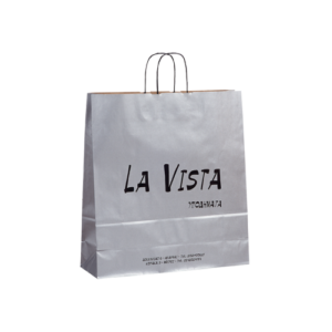 Χάρτινες οικολογικές τσάντες με φόντο