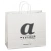 Luxury glossy paper bags with cord